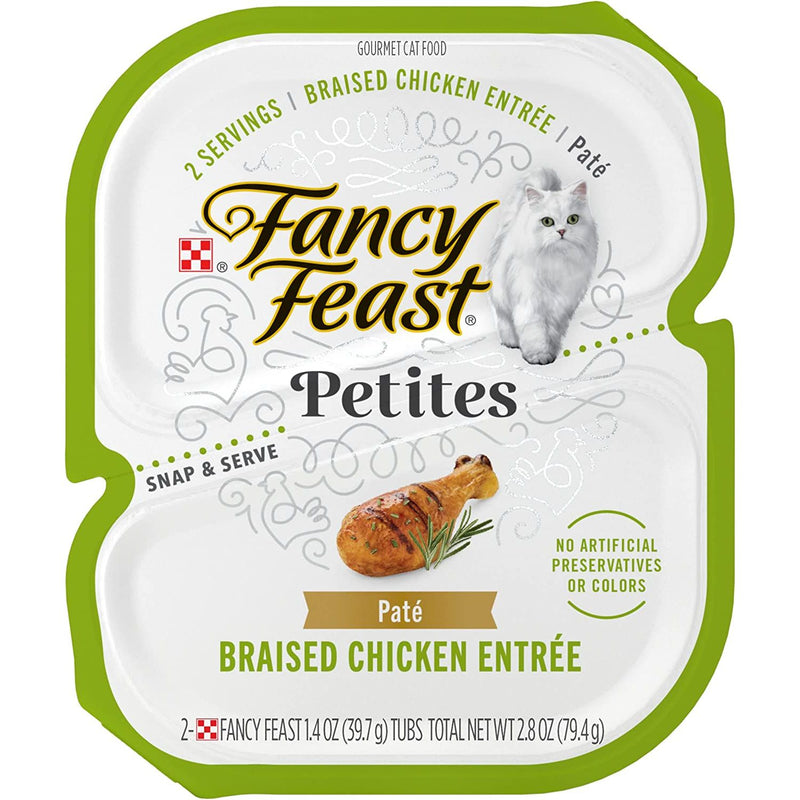 Purina Fancy Feast Gourmet Pate Wet Cat Food 3-Pack Variety 3CT 6 Servings