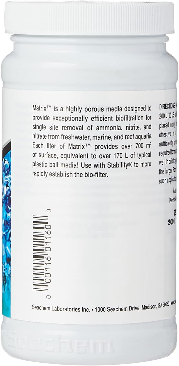 Seachem Matrix Bio Media 250ML 3-Pack