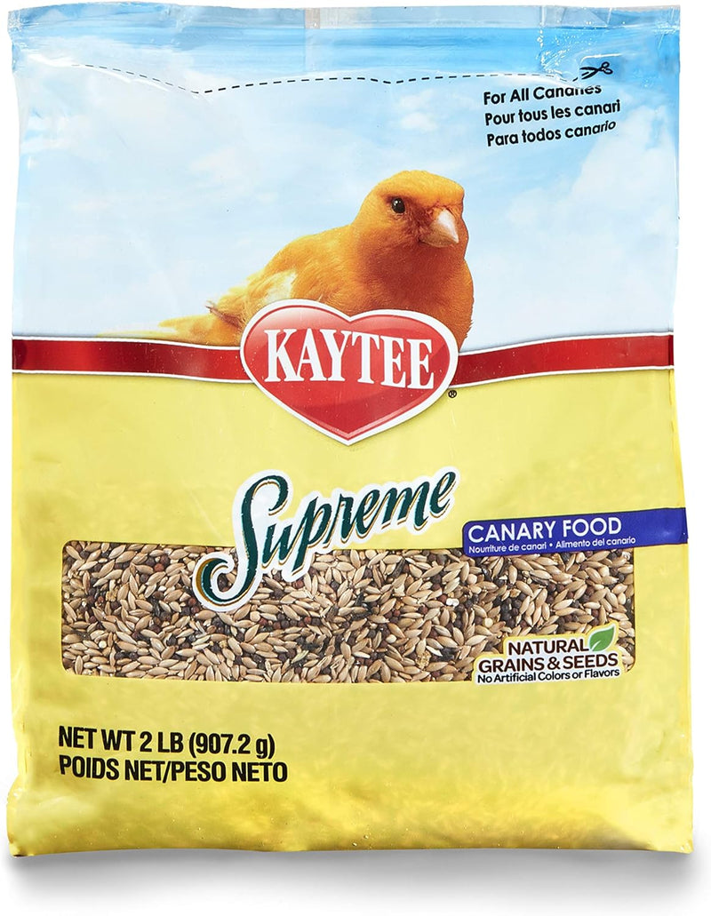 Kaytee Supreme Bird Food For Canaries 2lbs. Bag