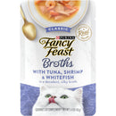 Purina Cat Food Fancy Feast Broths With Tuna, Shrimp & Whitefish 1.4 oz. 16-Pack