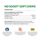 NaturVet No Scoot Plus Pumpkin 120 Soft Chews for Dogs