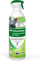 Advantage Cat Flea Treatment Spray Kills Fleas & Ticks 8 oz.