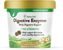 NaturVet Digestive Enzymes for Cats Plus Probiotics 60 Soft Chews