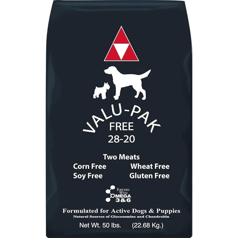 Valu-Pak Free 28-20 Dry Dog Food 50 lbs. Local Pick up Only!