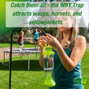 RESCUE! WHY Trap Attractant Refill for Wasp Hornet Yellowjacket, 2-WK Refill 3PK