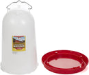 Little Giant Plastic Poultry Chicken Drinker 3 Gallon