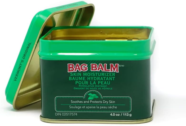 Vermont's Original Bag Balm Tin Utter Ointment 8 oz. 3-Pack