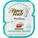 Purina Fancy Feast Petites Cat Food Pate, White Fish & Tuna, 3CT 6 Servings