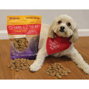 Charlee Bear Grain-Free Crunch Turkey Sweet Potato Cranberry Dog Treats 8 oz.