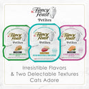 Purina Fancy Feast Petites Cat Food Pate, White Fish & Tuna, Single 2 Servings