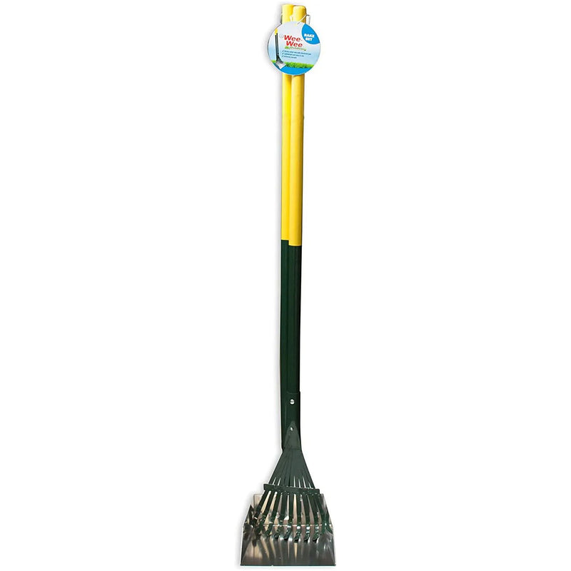 Four Paws Pooper Scooper Spade Set Yellow/Green, Small Four Paws