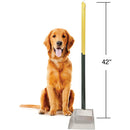 Four Paws Pooper Scooper Spade Set Yellow/Green, Small Four Paws