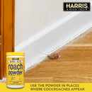 HARRIS Boric Acid Roach Killer Powder with Lure 16 oz. Harris