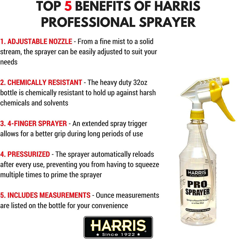 Harris Professional Spray Bottle 32 oz. 2-Pack Harris