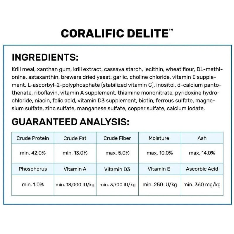 Hikari Coralific Delite Coral Food, 1.23 oz. Hikari