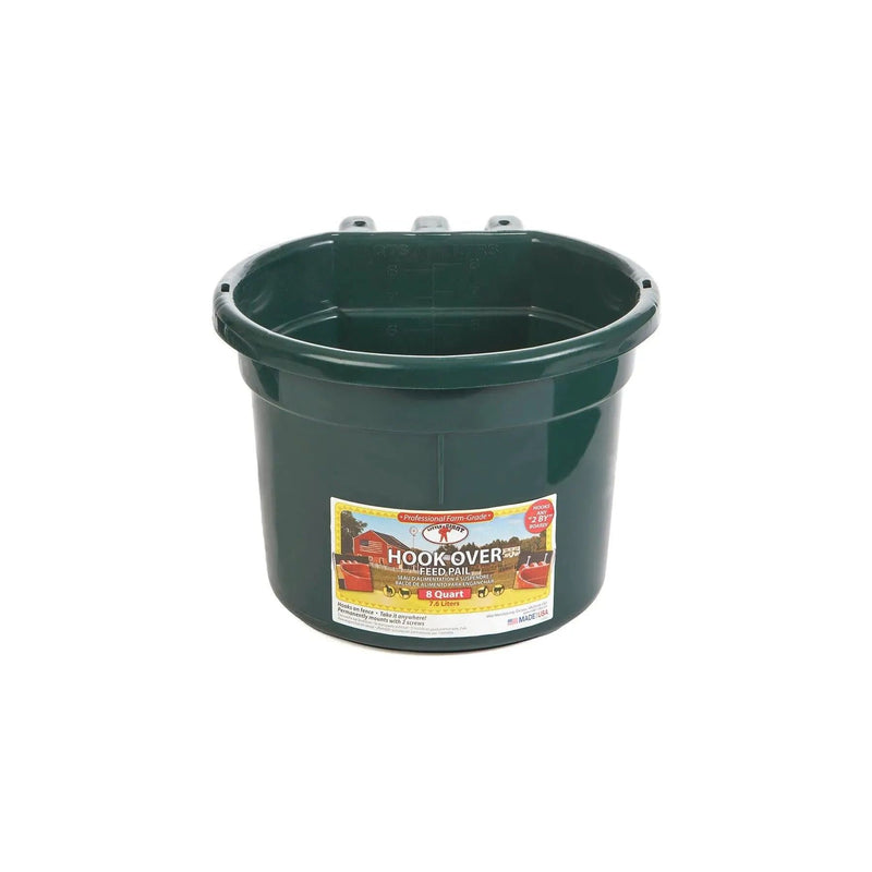 Little Giant Fence Feed Bucket Hook Over Feed Pail 8-Quart Little Giant