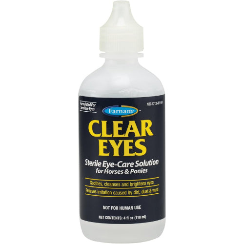 Farnam Clear Eyes Sterile Eye Care Solution Horses 4 oz.