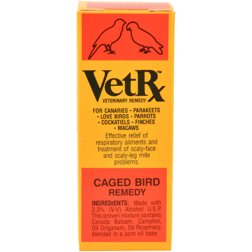 Vetrx Caged Bird Remedy 2 oz.