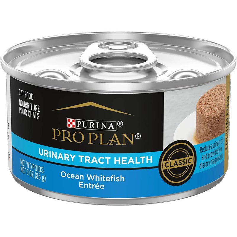 Purina Pro Urinary Tract Adult Wet Cat Food Ocean Whitefish 3 oz. Purina Pro Plan