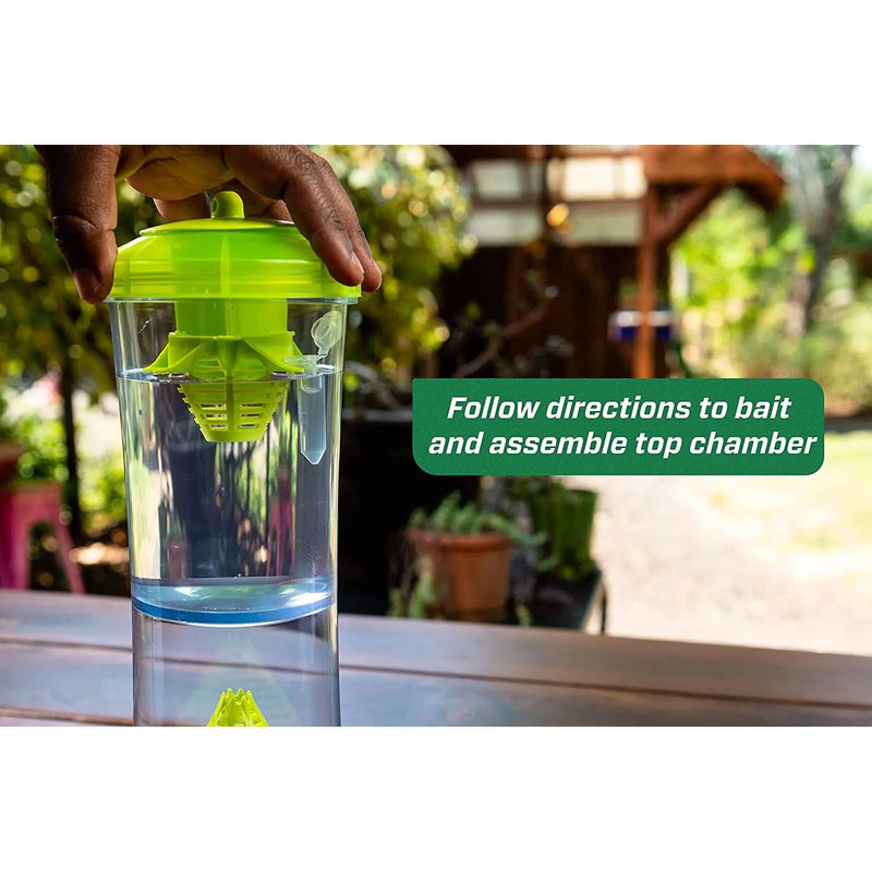 Rescue! Reusable WHY Trap For Wasps Hornets & Yellowjackets RESCUE