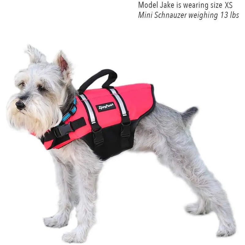 ZippyPaws Adventure Life Jacket for Dogs, Red/Black ZippyPaws