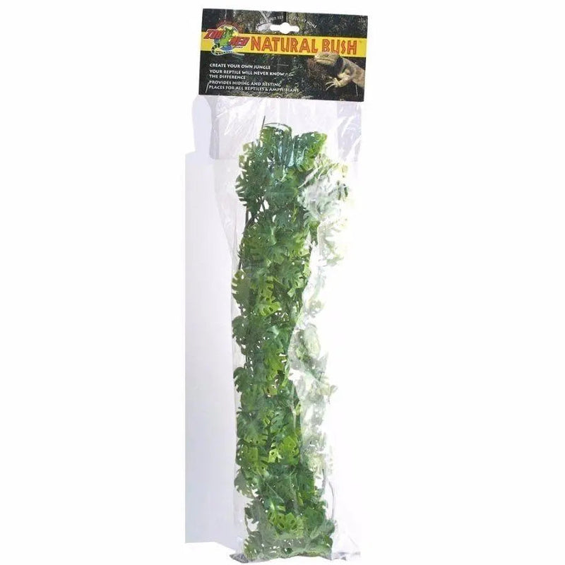 Zoo Med Natural Bush Amazonian Phyllo Plastic Plant Reptile Fish Tank Decoration Zoo Med