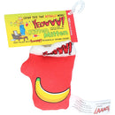 Yeowww! Holiday Catnip Kitten Mittens Cat Toy Red Banana Yeowww!