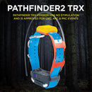 Dogtra Pathfinder2 TRX Additional Receiver Dog Collar, Orange Dogtra