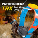 Dogtra Pathfinder2 TRX Additional Receiver Dog Collar, Orange Dogtra