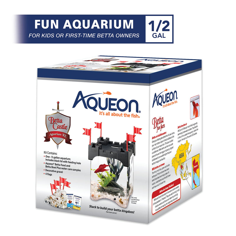 Aqueon Betta Castle Kit .5 Gallon