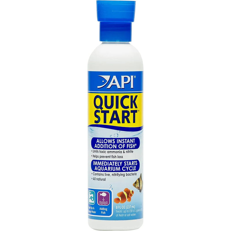 API Quick Start Freshwater and Saltwater Aquarium 8 oz. API