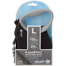 Alcott Adventure Retractable Reflective Belt Leash for Dogs Alcott