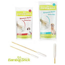 Bamboo Stick Cotton Buds for Cleaning Dogs Ears SM/MD - L/XL 30 Count Bamboo Stick