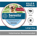 Bayer Seresto Flea & Tick Collar Large Dogs 8 Months Protection Bayer