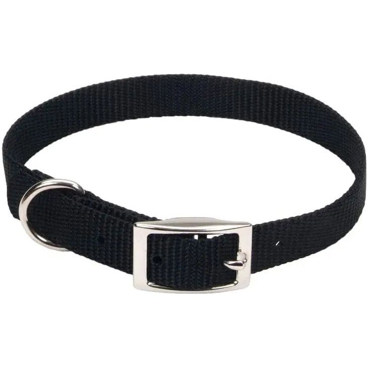 Coastal Black Nylon Dog Collar 12" Coastal Pet