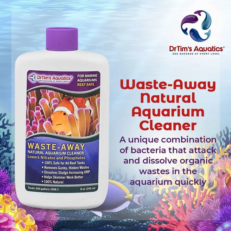 DrTim’s Aquatics Reef Waste-Away Natural Aquarium Cleaner 16 oz. Dr. Tim’s Aquatics