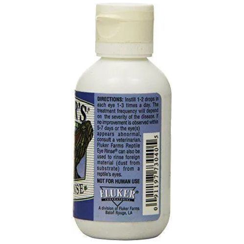 Flukers Labs Repta Rinse Reptile Eye Pet Rinse Solution 2 oz. Flukers