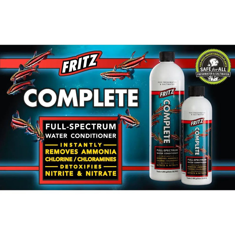 Fritz Complete Water Conditioner Fresh/Saltwater Aquariums 8oz. Fritz Aquatics