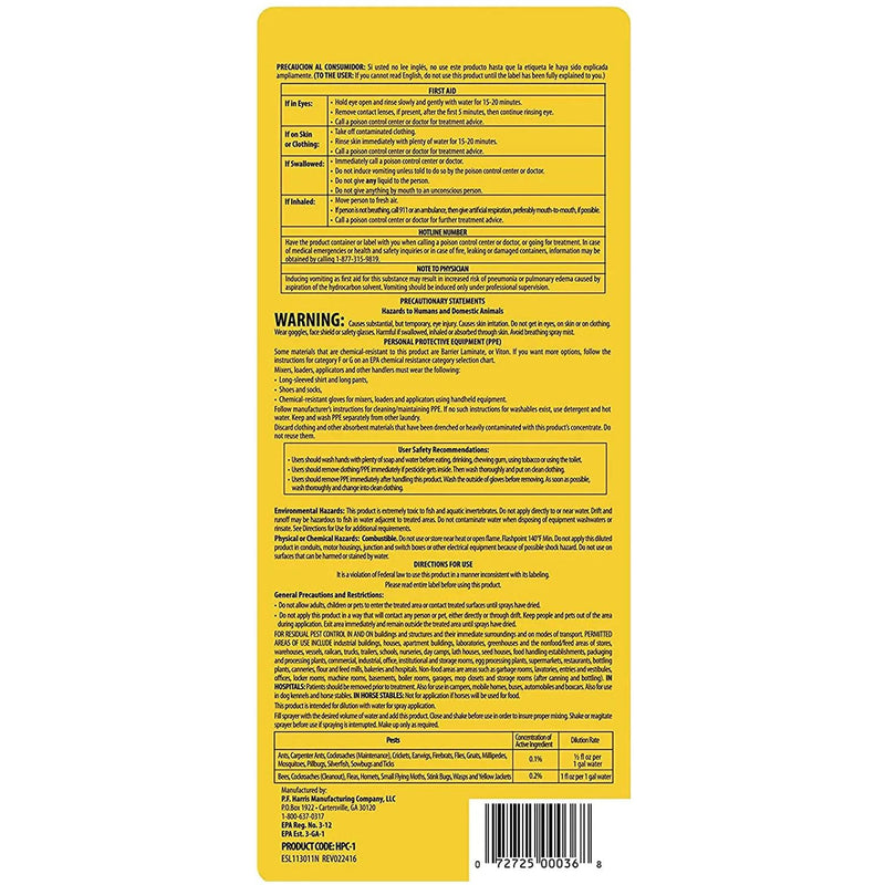 HARRIS Home Pest Control Concentrate, 1 fl. Oz. Harris