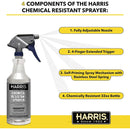 Harris Chemically Resistant Professional Spray Bottle 32 oz. 1CT Harris