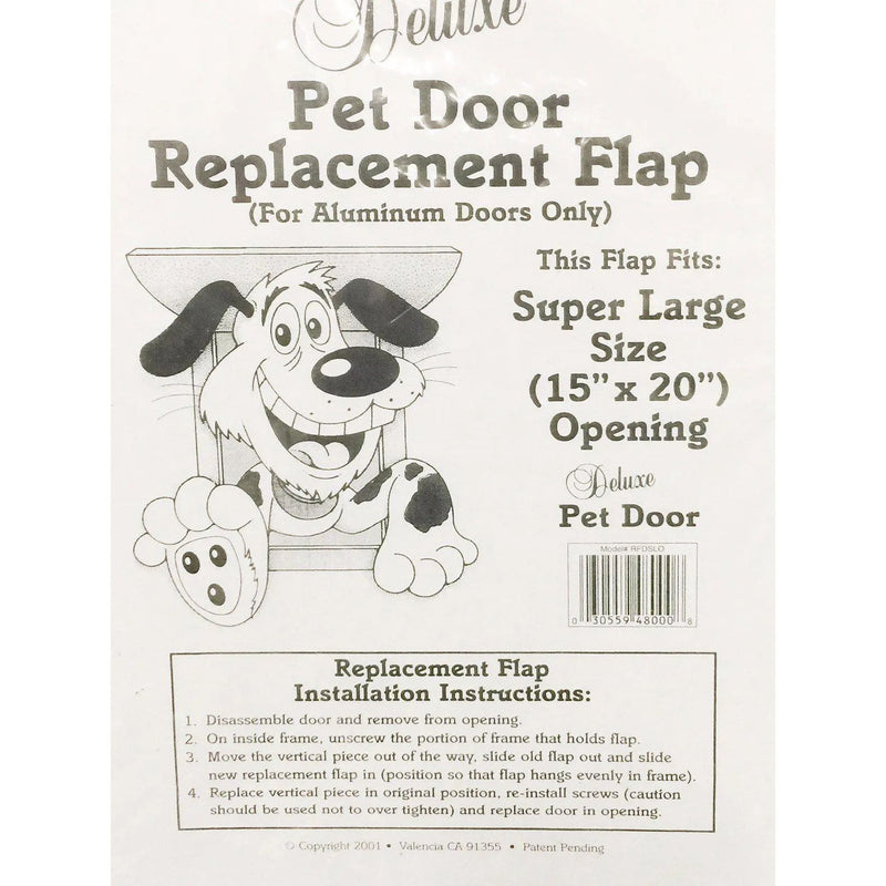 Ideal Pet Replacement Flap Aluminum Frame Super Large 15" x 20" Ideal Pet Products