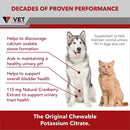 K-CIT-V Plus Cranberry Potassium Citrate Granules for Pets 300gm V.E.T Pharmaceuticals