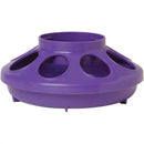 Little Giant Plastic Baby Chick Feeder Bases 1Qt Purple 2-Pack Little Giant