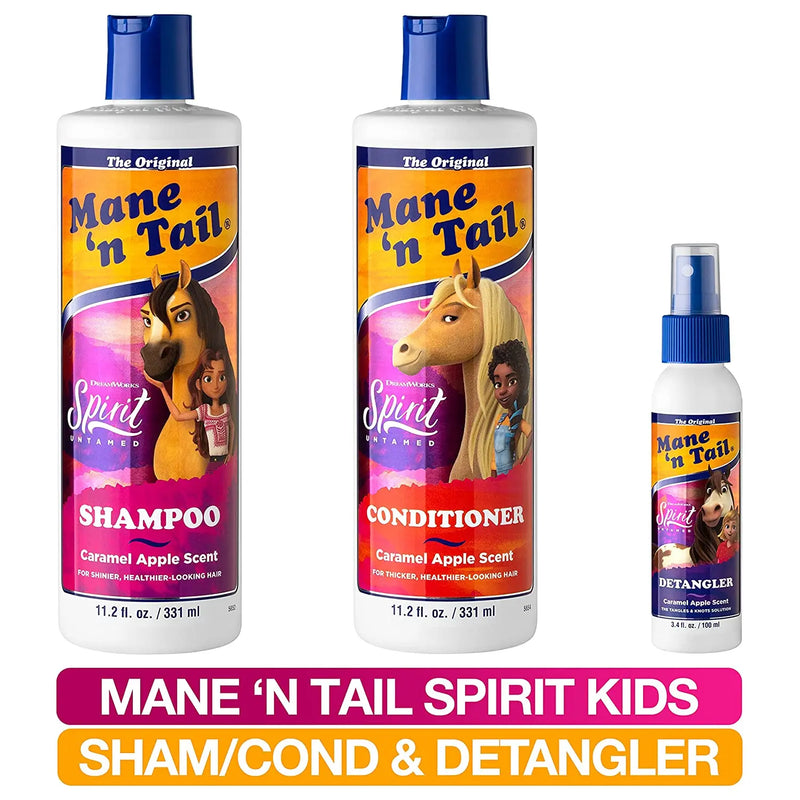 Mane 'n Tail Spirit Untamed Shampoo Conditioner Detangler For Kids Mane 'n Tail