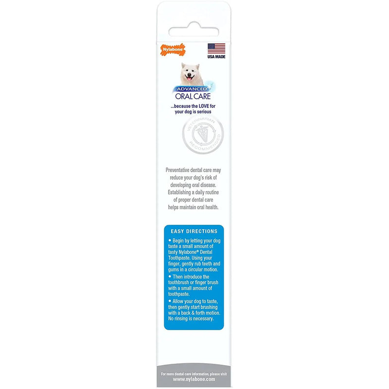 Nylabone Advanced Oral Care Tartar Control Dog Toothpaste 2.5 oz. Nylabone