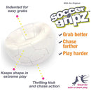 Nylabone Power Play Soccer Gripz Ball Dog Toy, White Medium Nylabone