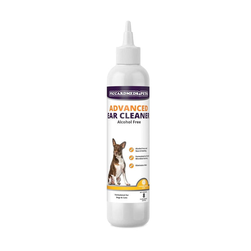 Piccardmeds4pets Advanced Ear Cleanser Alcohol Free 8 oz. Piccard Meds 4 Pets