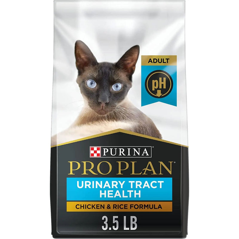 Purina Pro Plan Dry Cat Food Adult Urinary Tract Health 3.5 lbs. Purina