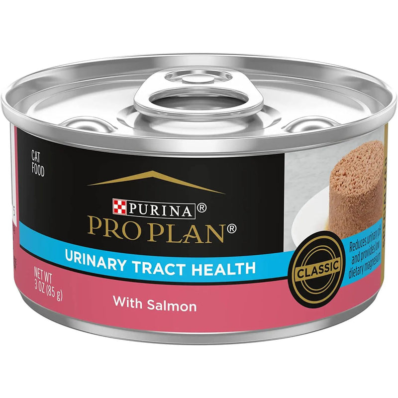 Purina Pro Urinary Tract Adult Wet Cat Food Salmon 24-Pack 3 oz. Purina Pro Plan