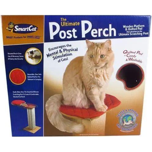 SmartCat Pioneer Pet Ultimate Scratching Post and Post Perch Pad SmartCat